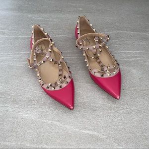 Authentic Valentino Rockstud flats